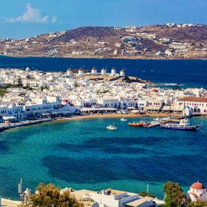 Mykonos Exploration and Lunch