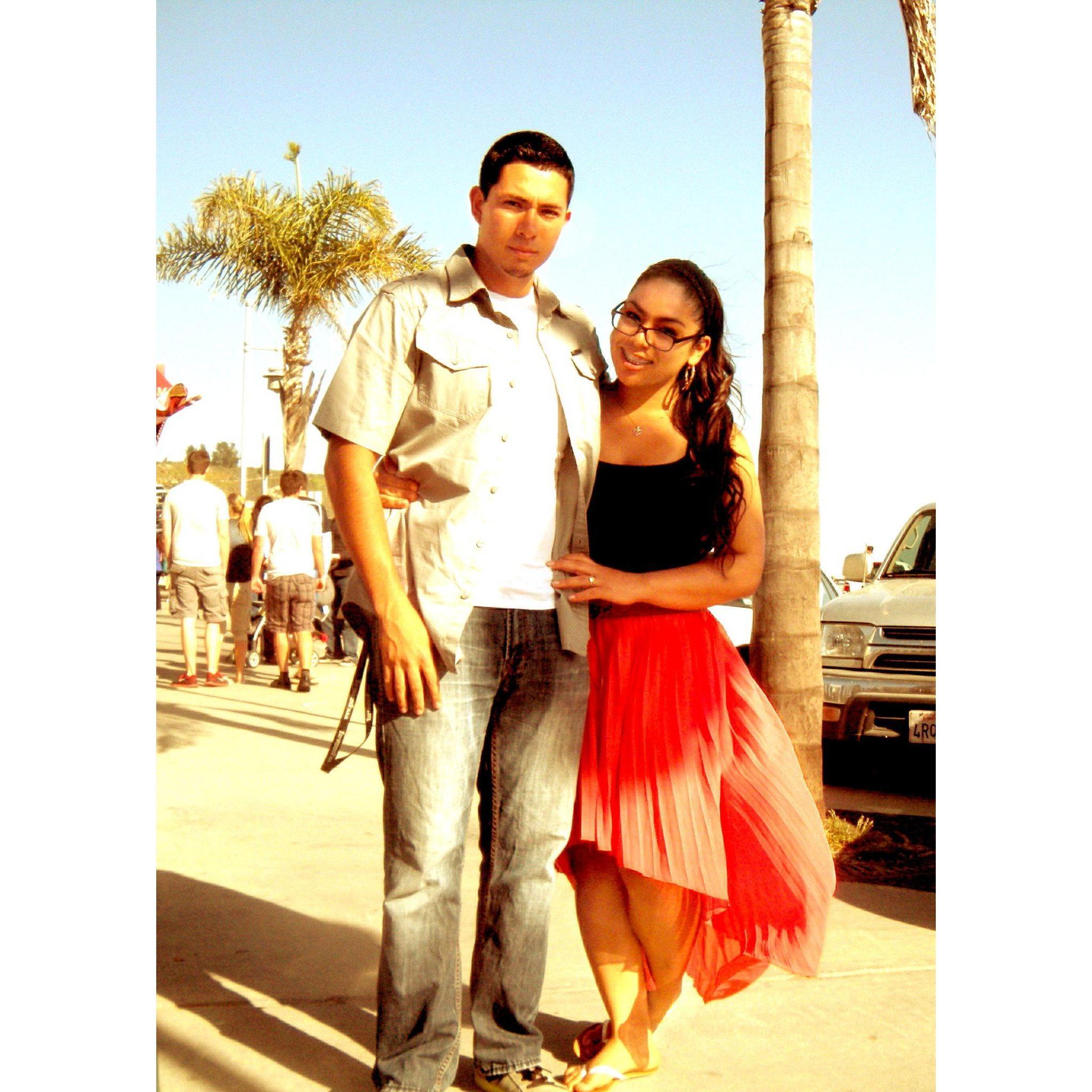 Got ready for a beach date with the boo, 2011