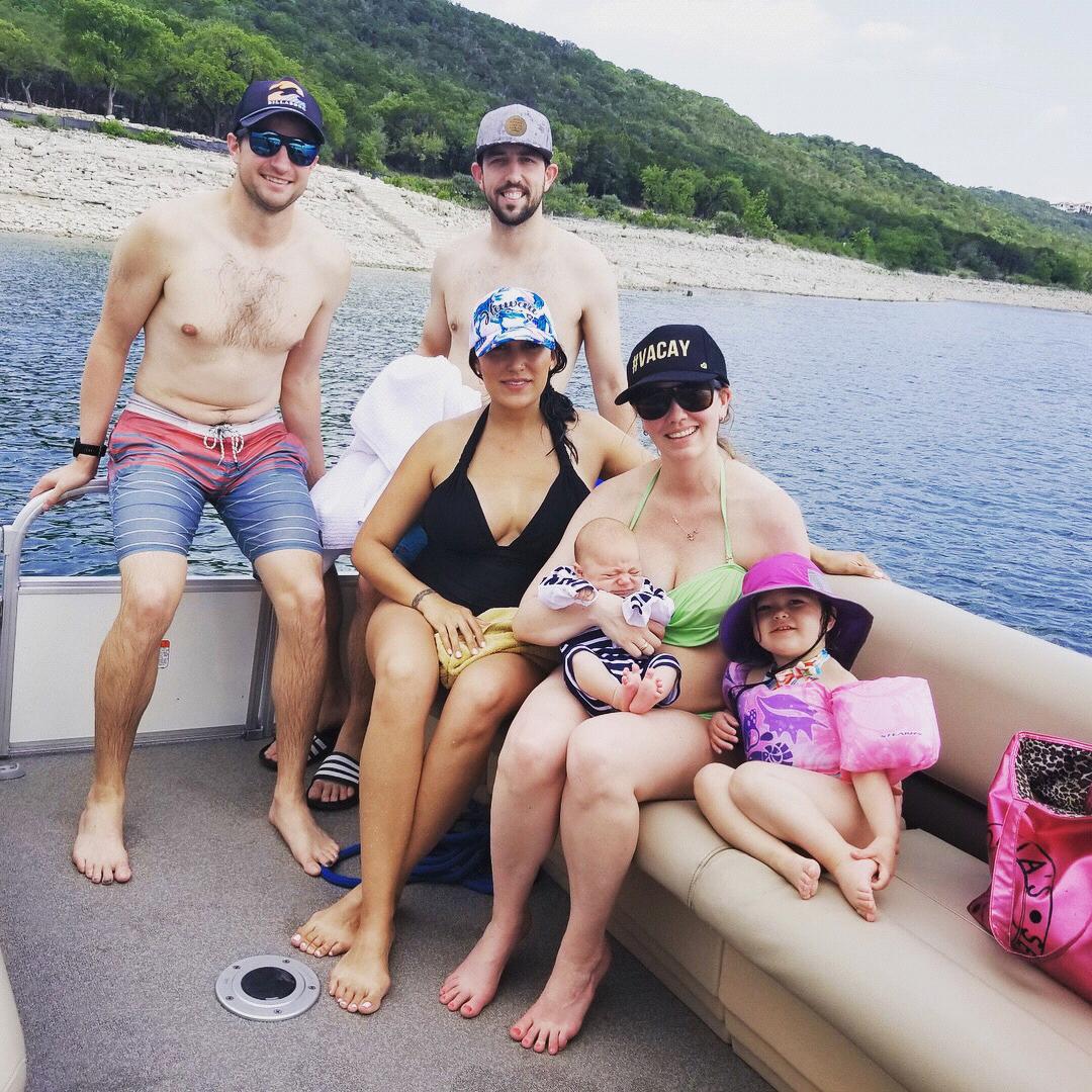 Family boat fun