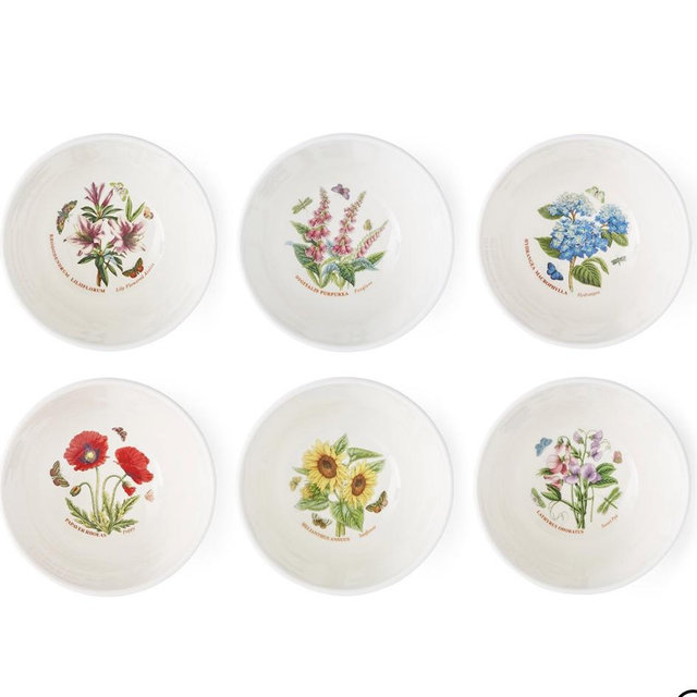 Botanic Garden Meadow 5" Stacking Bowls Set of 6