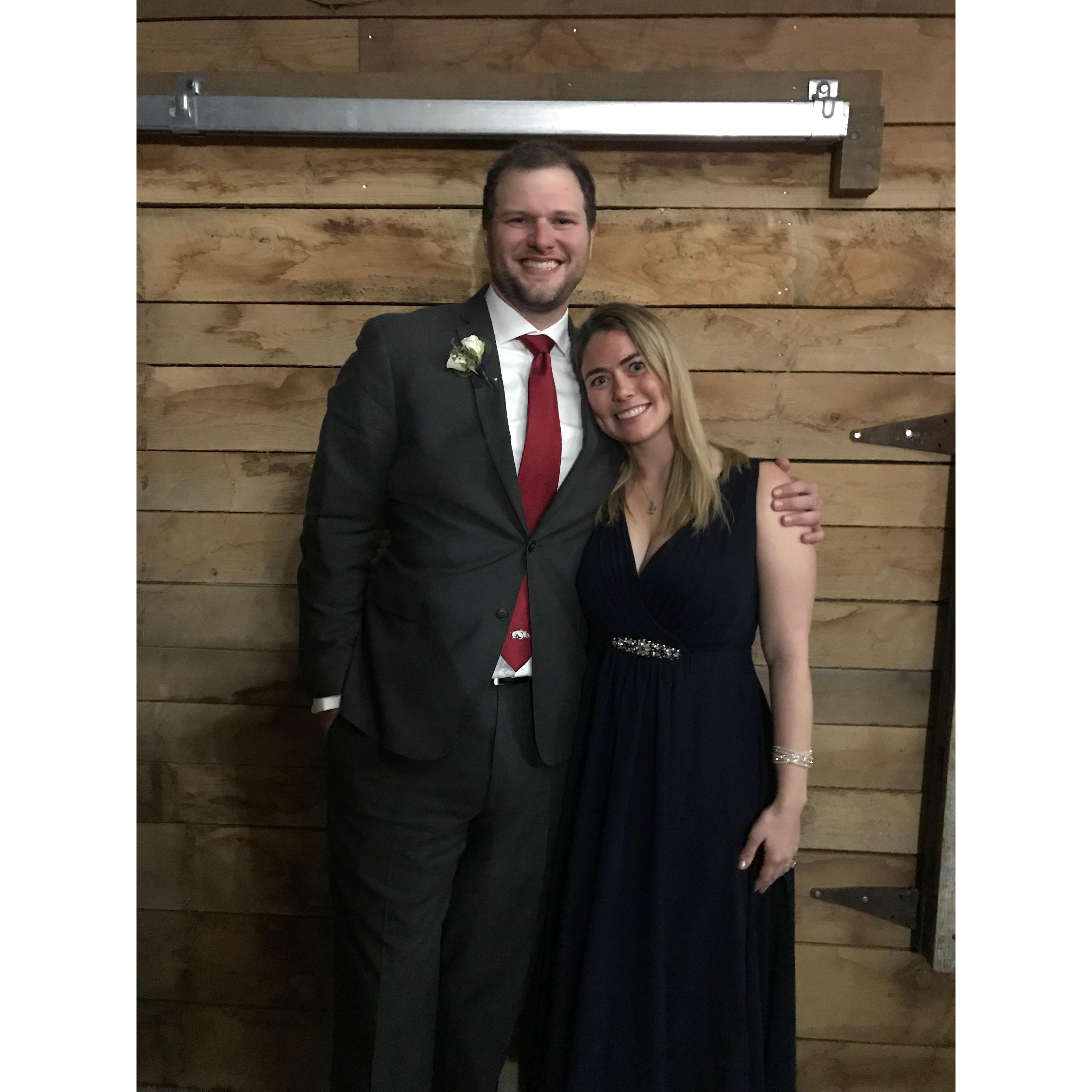 Snapshot at Patrick's sister's wedding 11.23.19