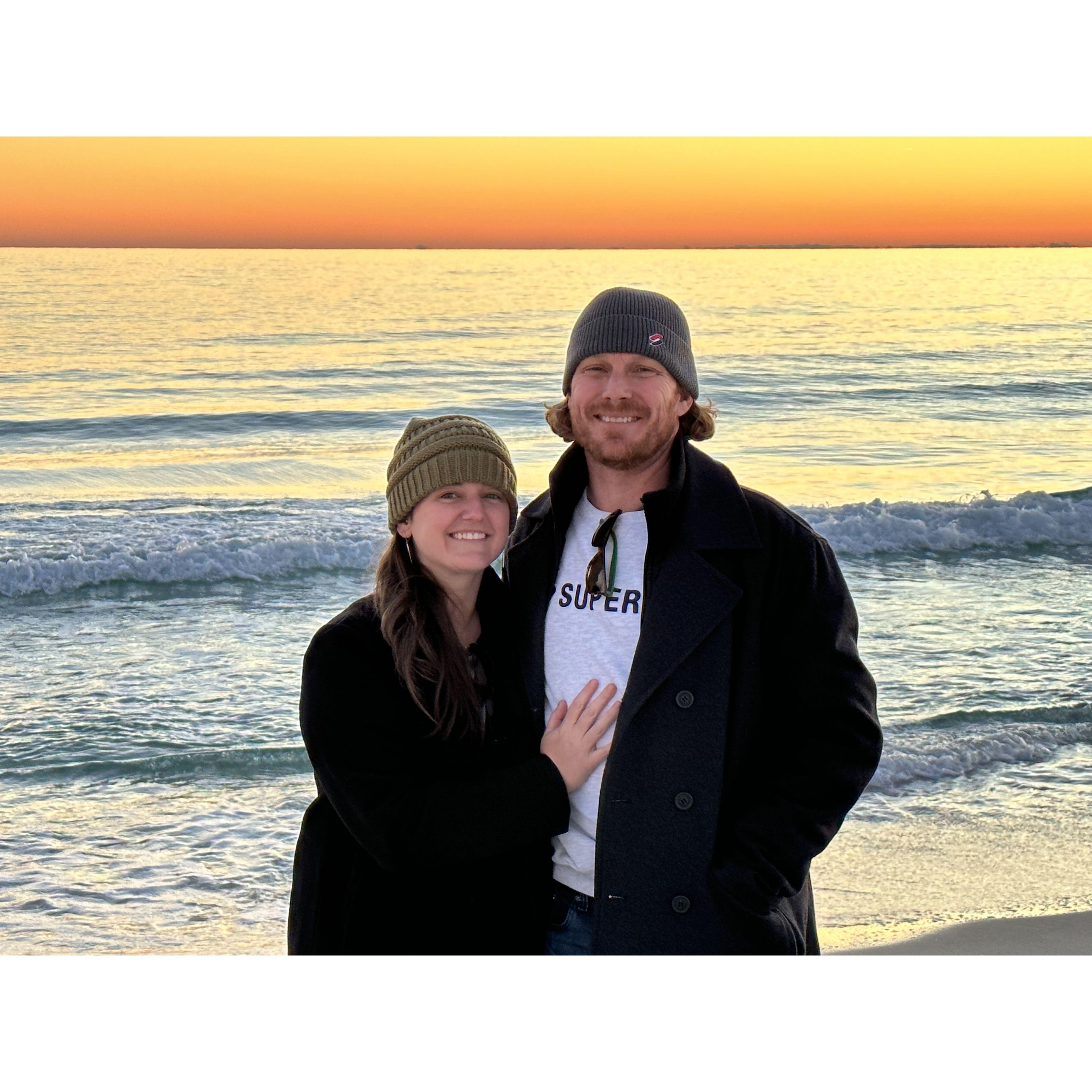 Panama City Beach sunset - December 2022.
