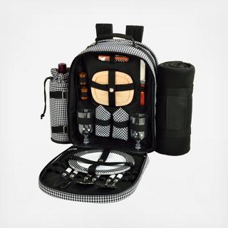 2-Person Equipped Picnic Backpack with Blanket