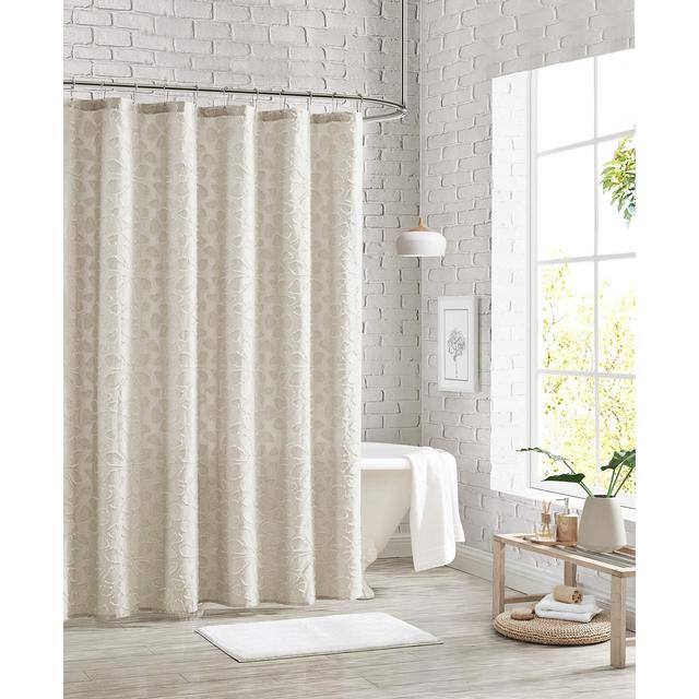 Peri Home Clipped Floral Shower Curtain, 72" x 72"