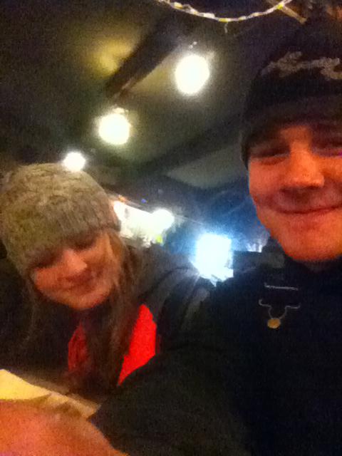 Sledding at Pando