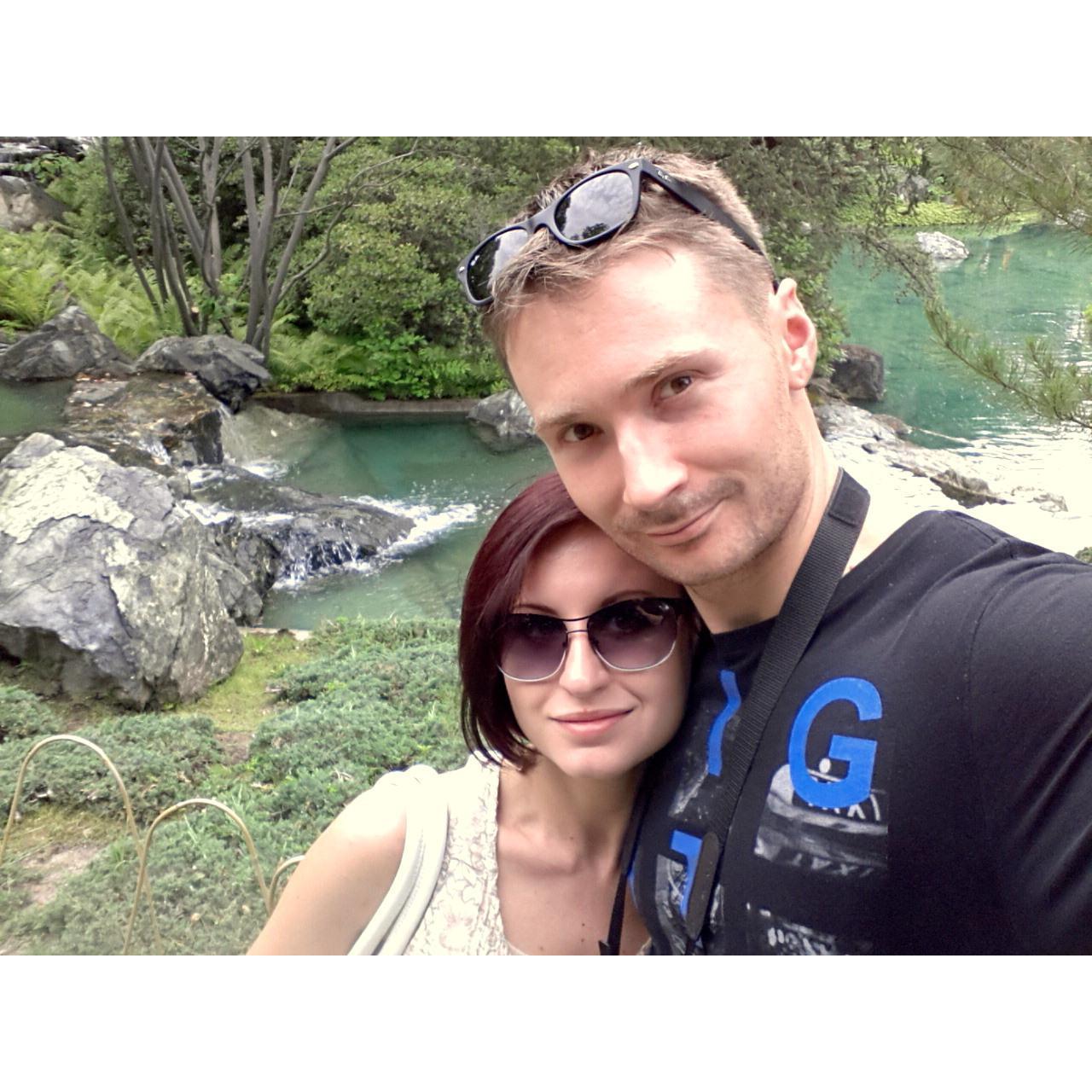 We both love to hike and enjoy the nature