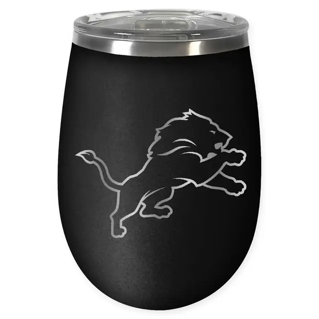 NFL Detroit Lions STEALTH 12 oz. Insulated Wine Tumbler