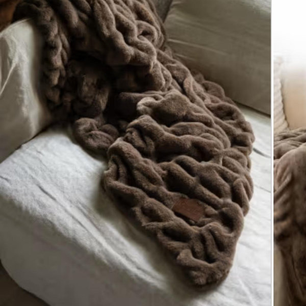 Brown Comfrt Large blanket