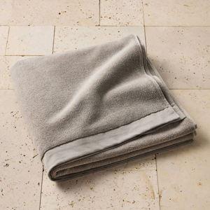 Oversized Gray Modal Bath Towel - Casaluna™