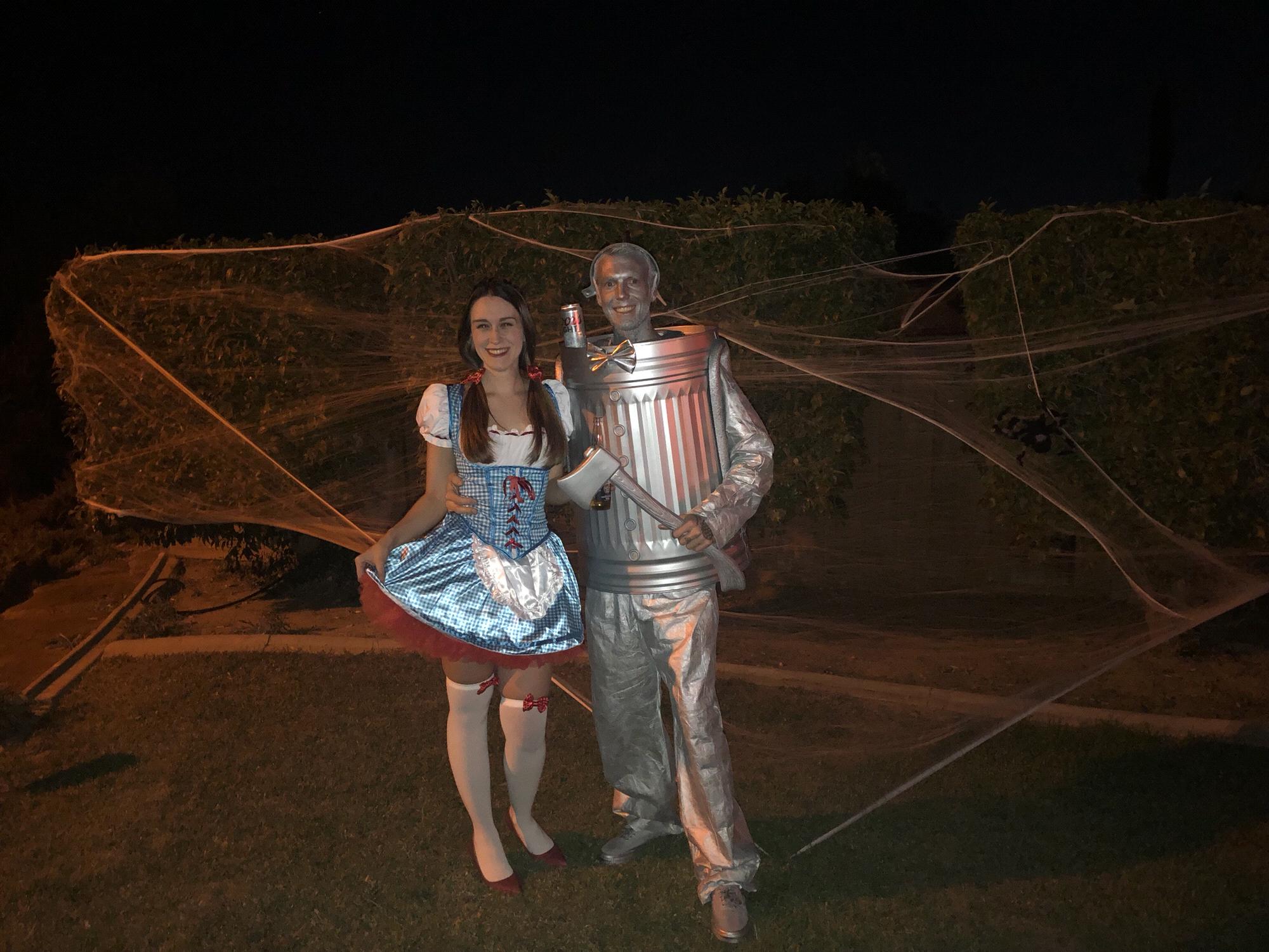 Dorothy and Tin Man!