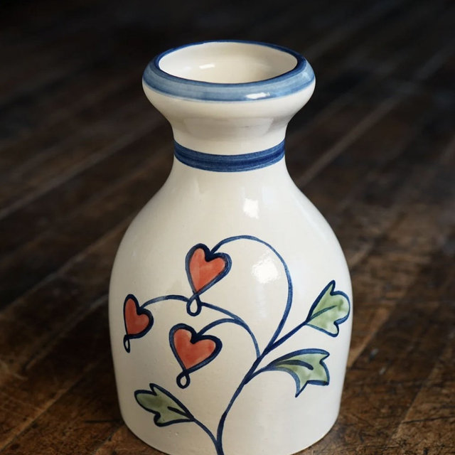 Vase - Bleeding Heart Flower