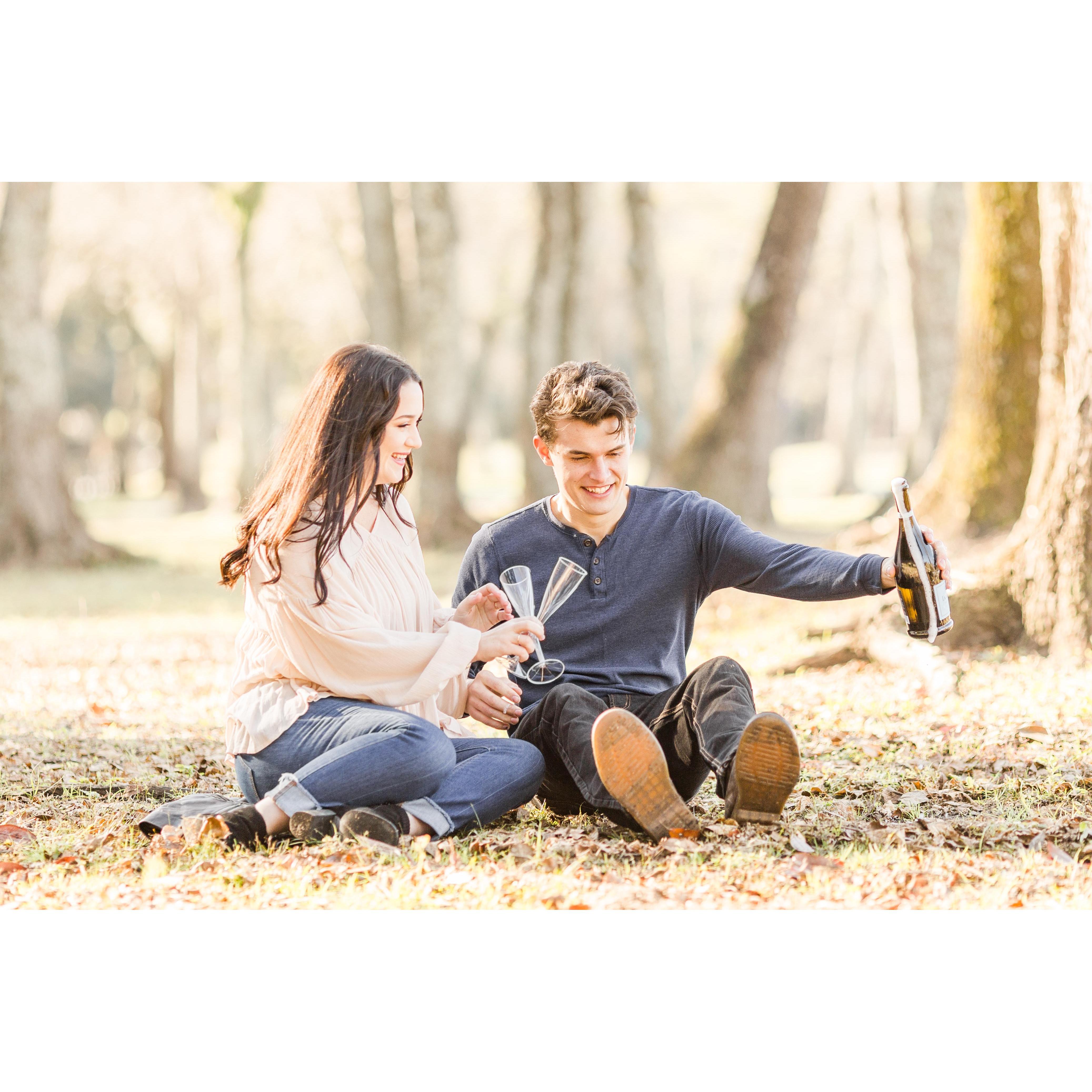 Our engagement session!