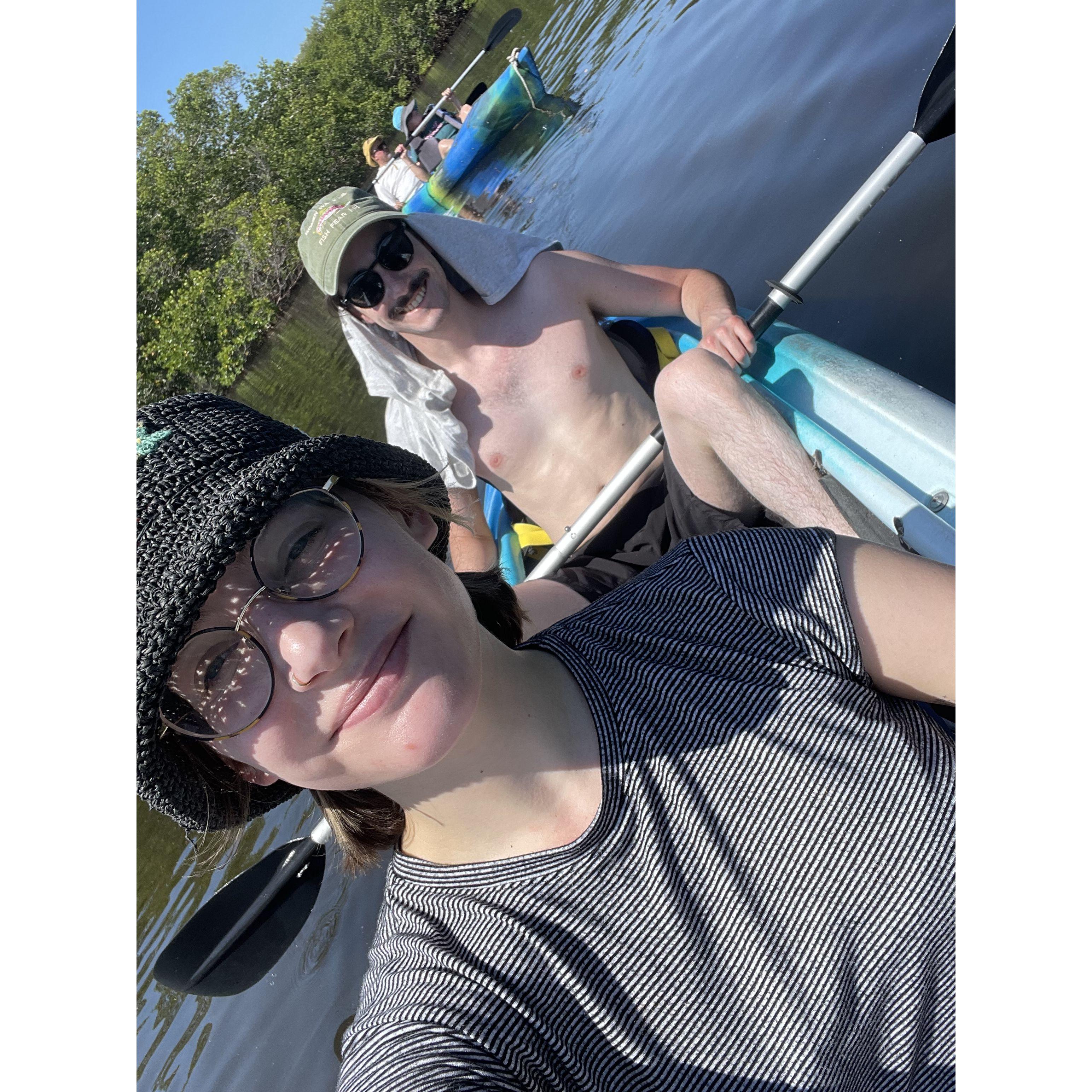 Our first vacation together.