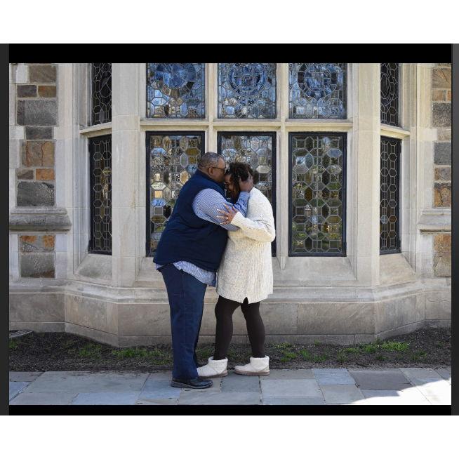 Forever friends, and simple kisses on the forehead.