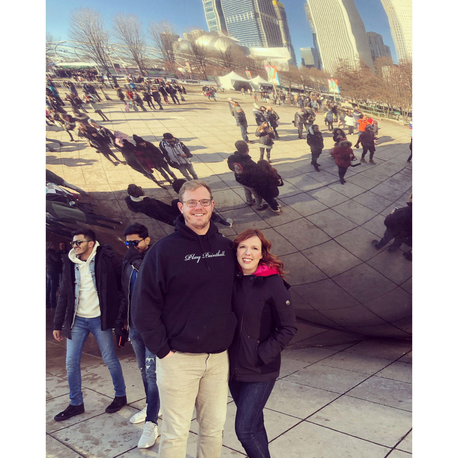 Our first trip to Chicago togeher!