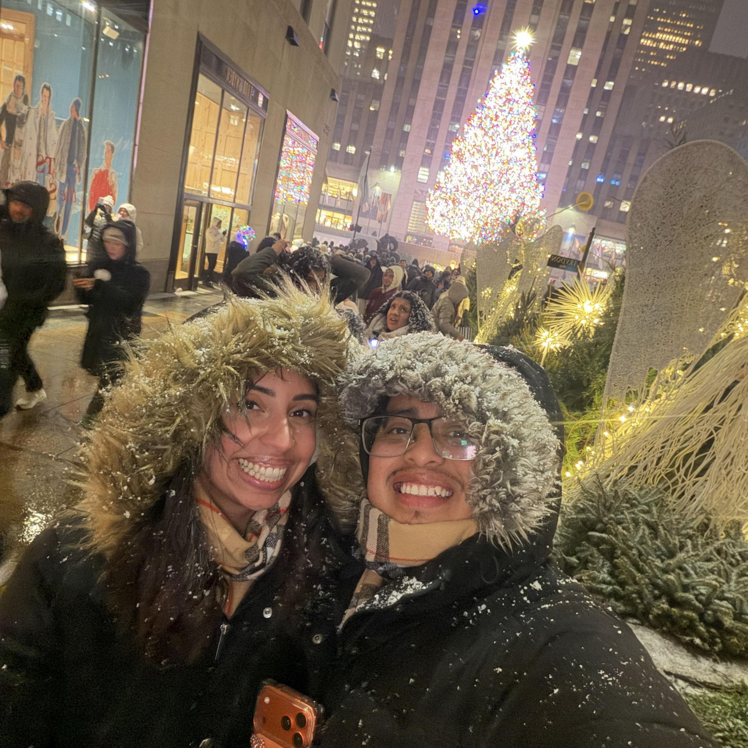 First snowy winter! ❄️
