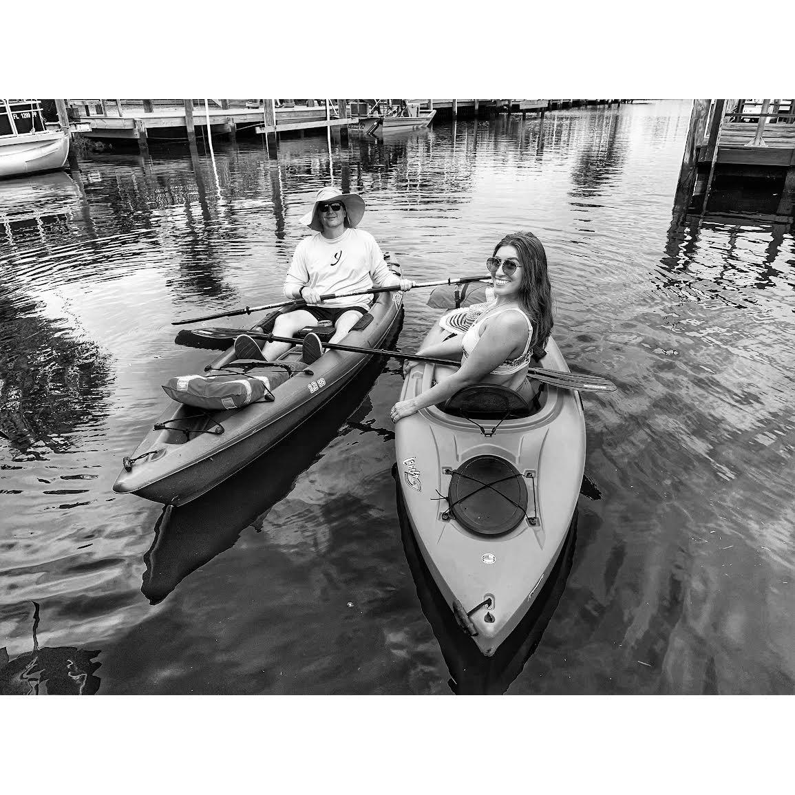 Kayaking in Homosassa, FL