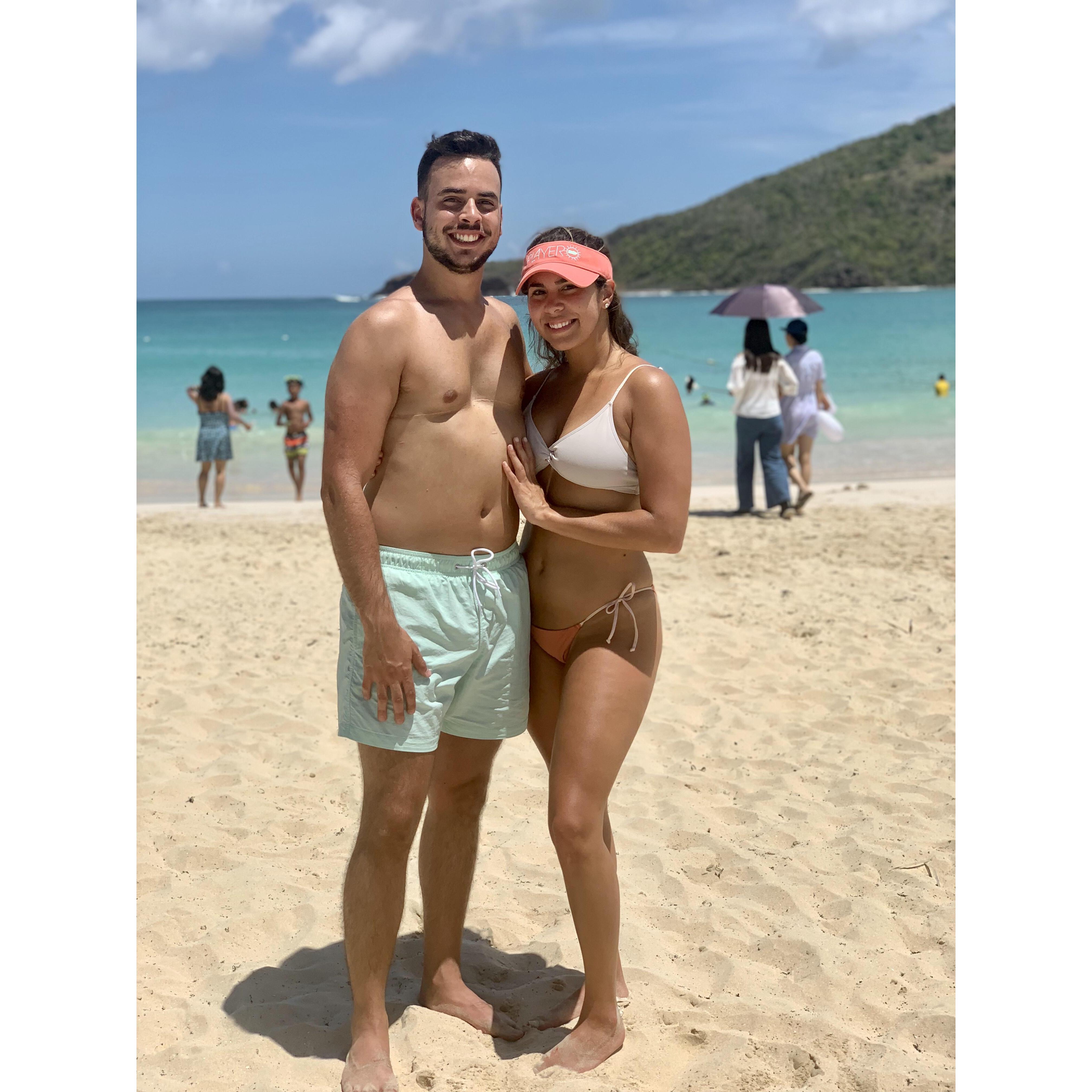 Our first trip to Puerto Rico together!