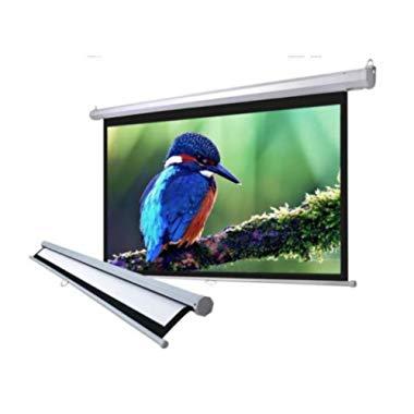 Pro 119" Manual Projector Screen 84X 84" Pull Down Projection Home Movie Theater