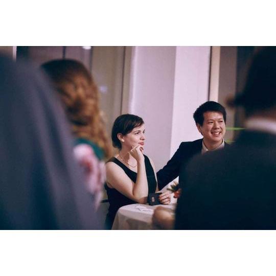 October 2017
Attending our friends Brendan and Kristin's wedding! Look how classy we are!