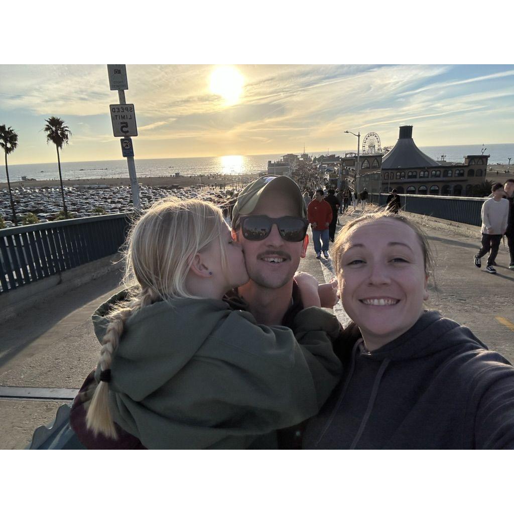January 13th, 2024 - Roller blading and dinner at the Santa Monica Pier