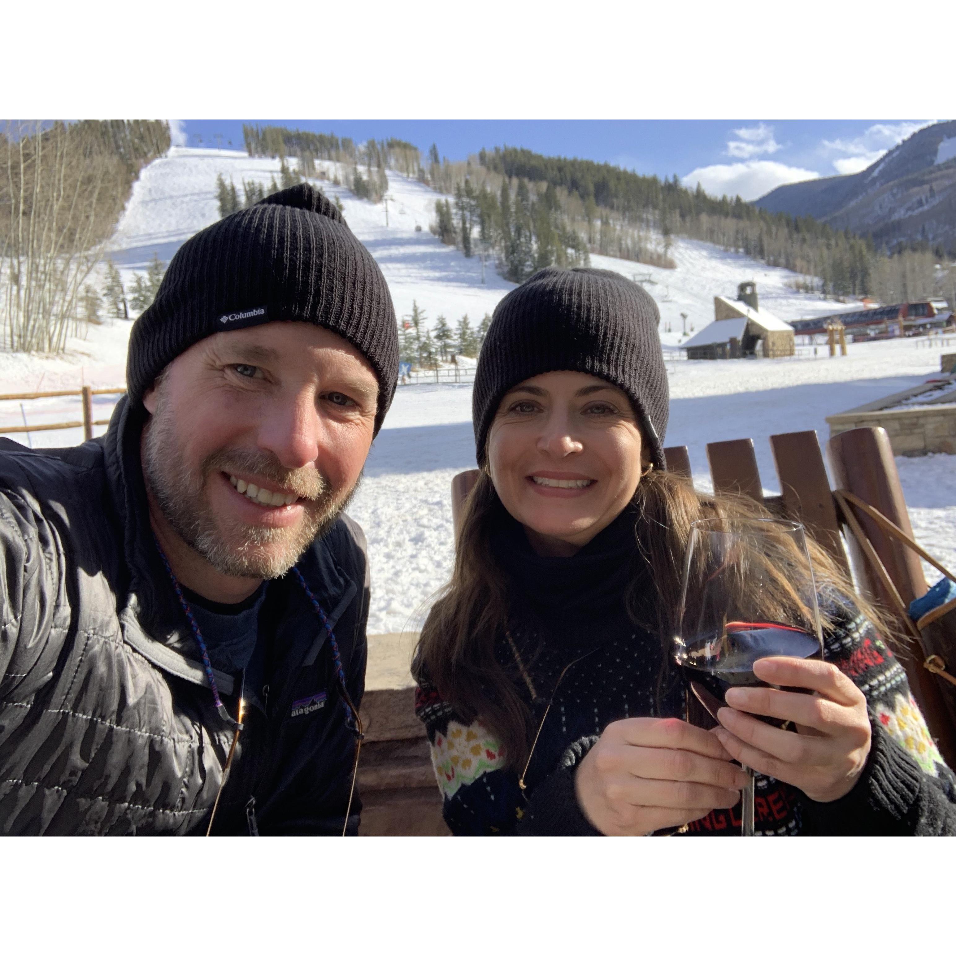 And engage in apres ski activities