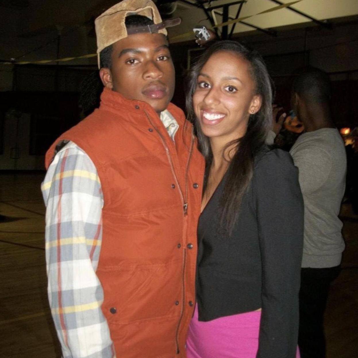 Junior year of high school homecoming dance (2011)
