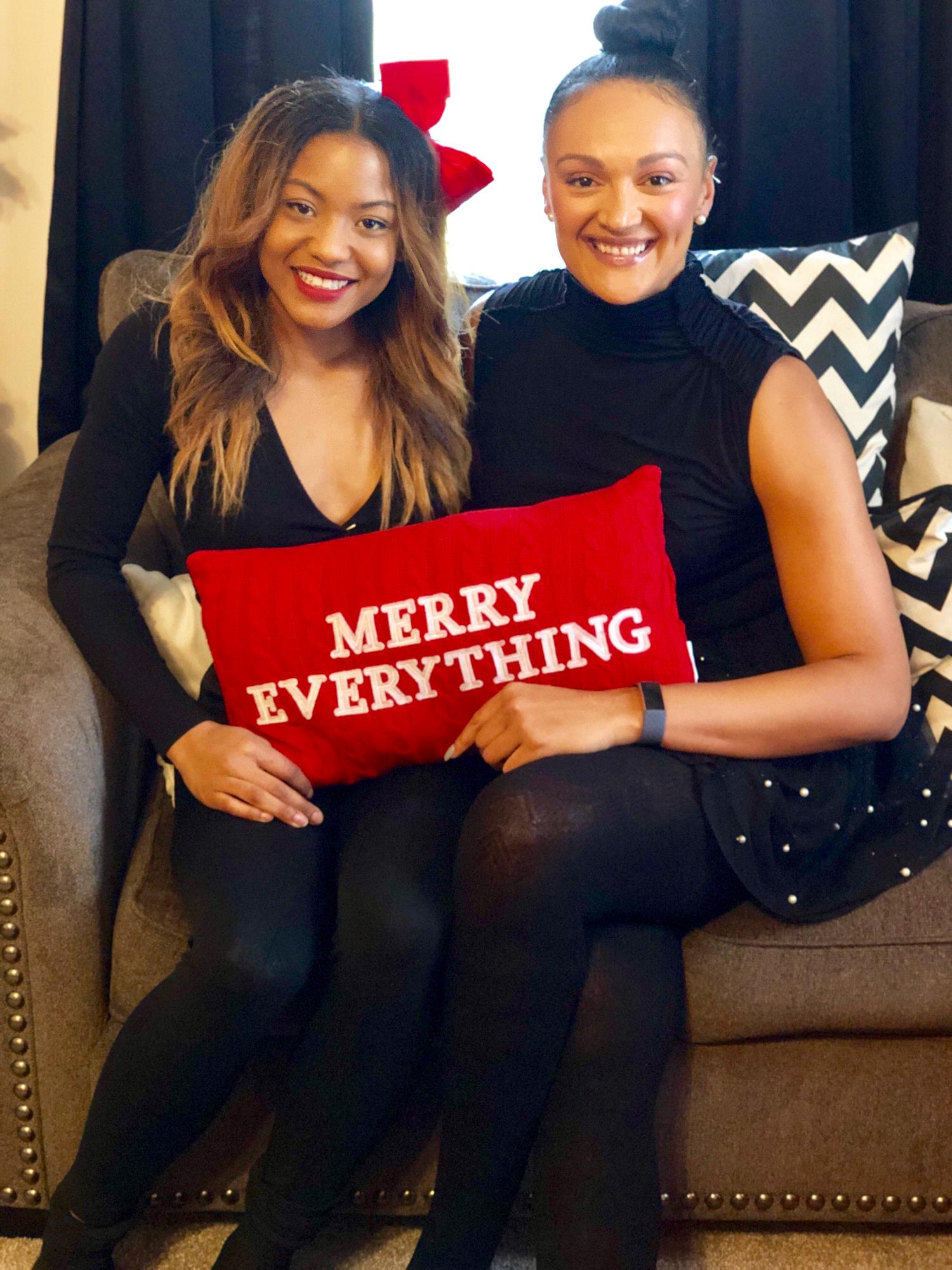 Family bonding at Christmas