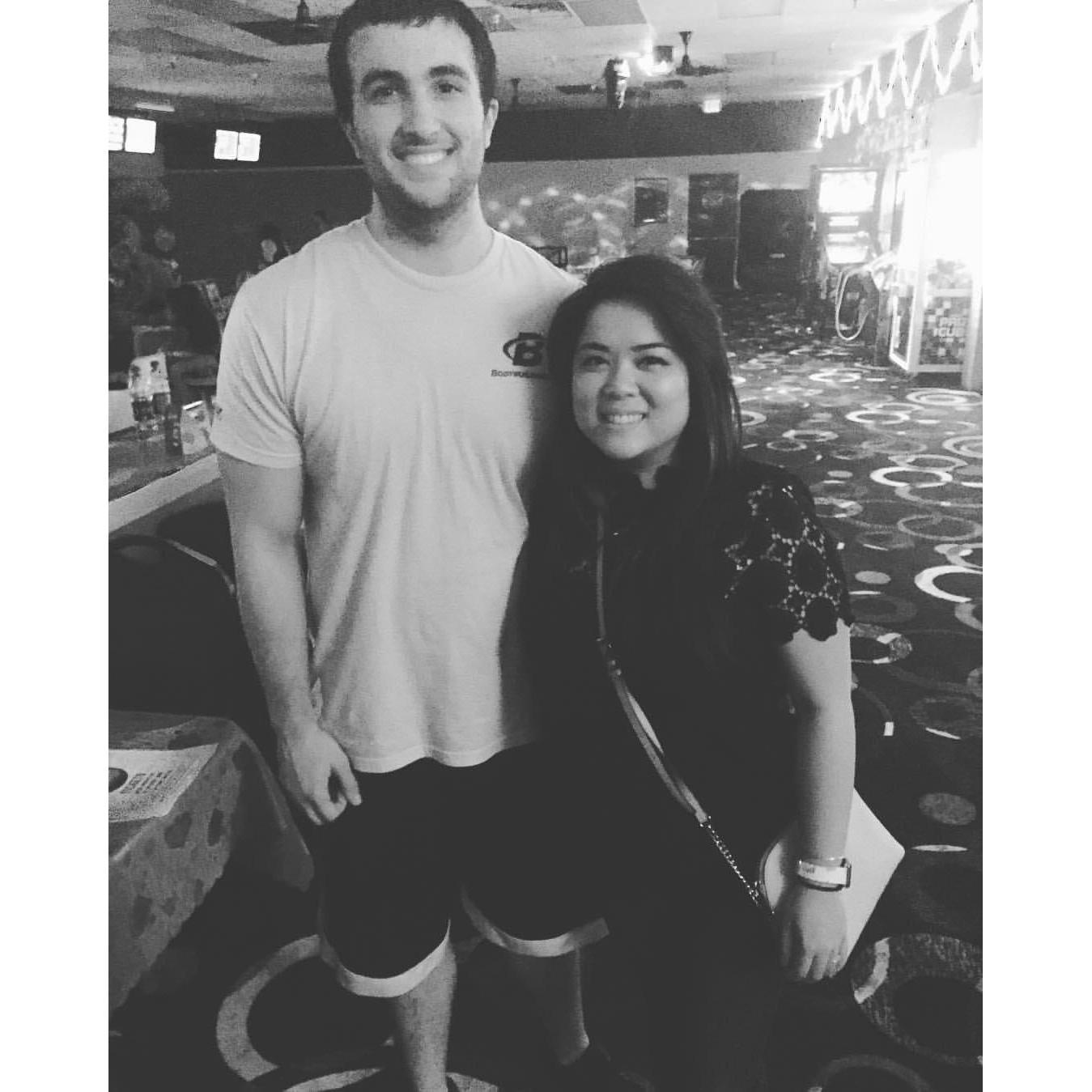 Bowling date night
