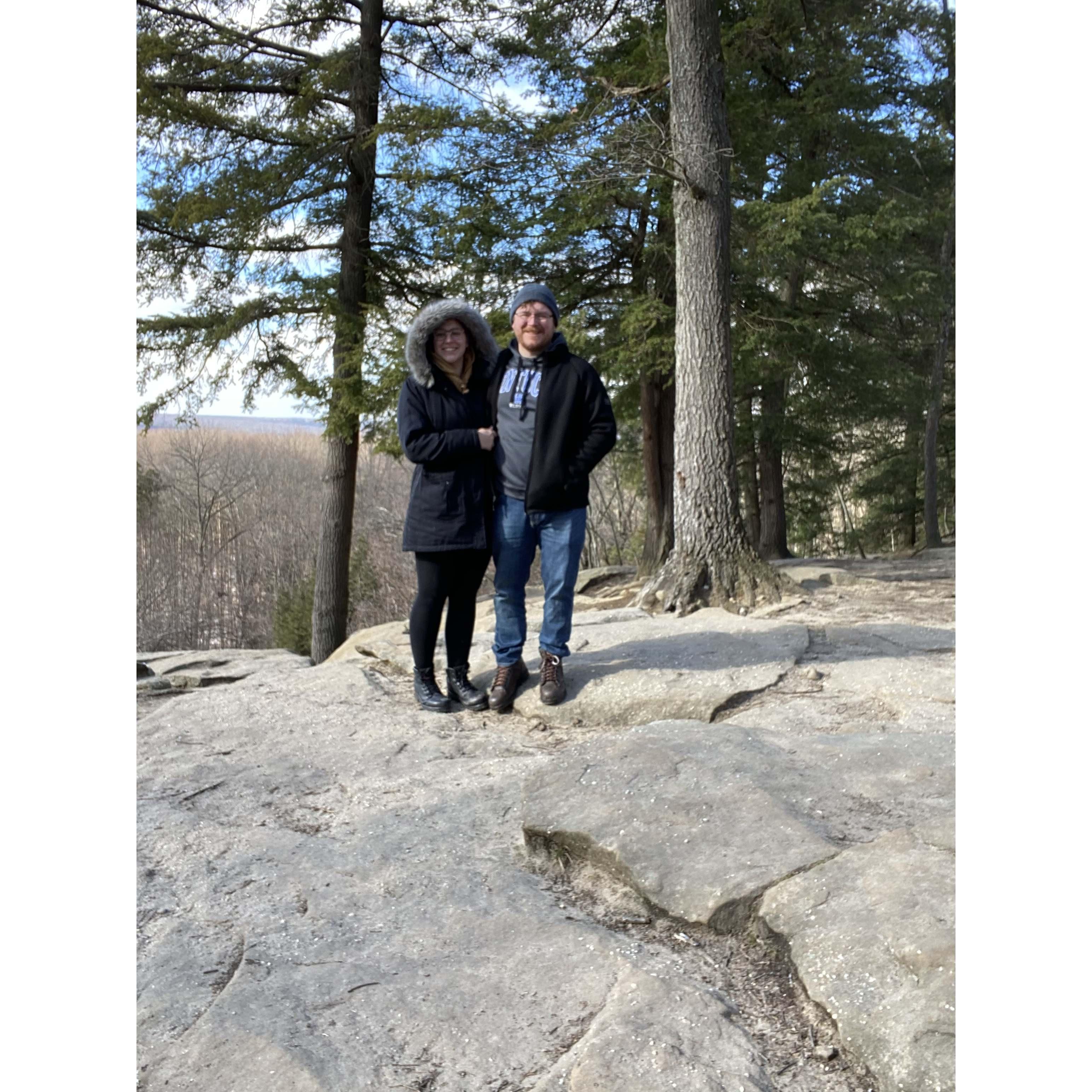 Hiking at our favorite place: Cuyahoga Valley