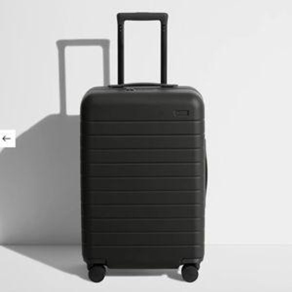 Shop The Bigger Carry-On Suitcase in Jet Black | Away