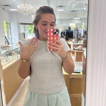went ring shopping! things were moving super fast all of a sudden!
