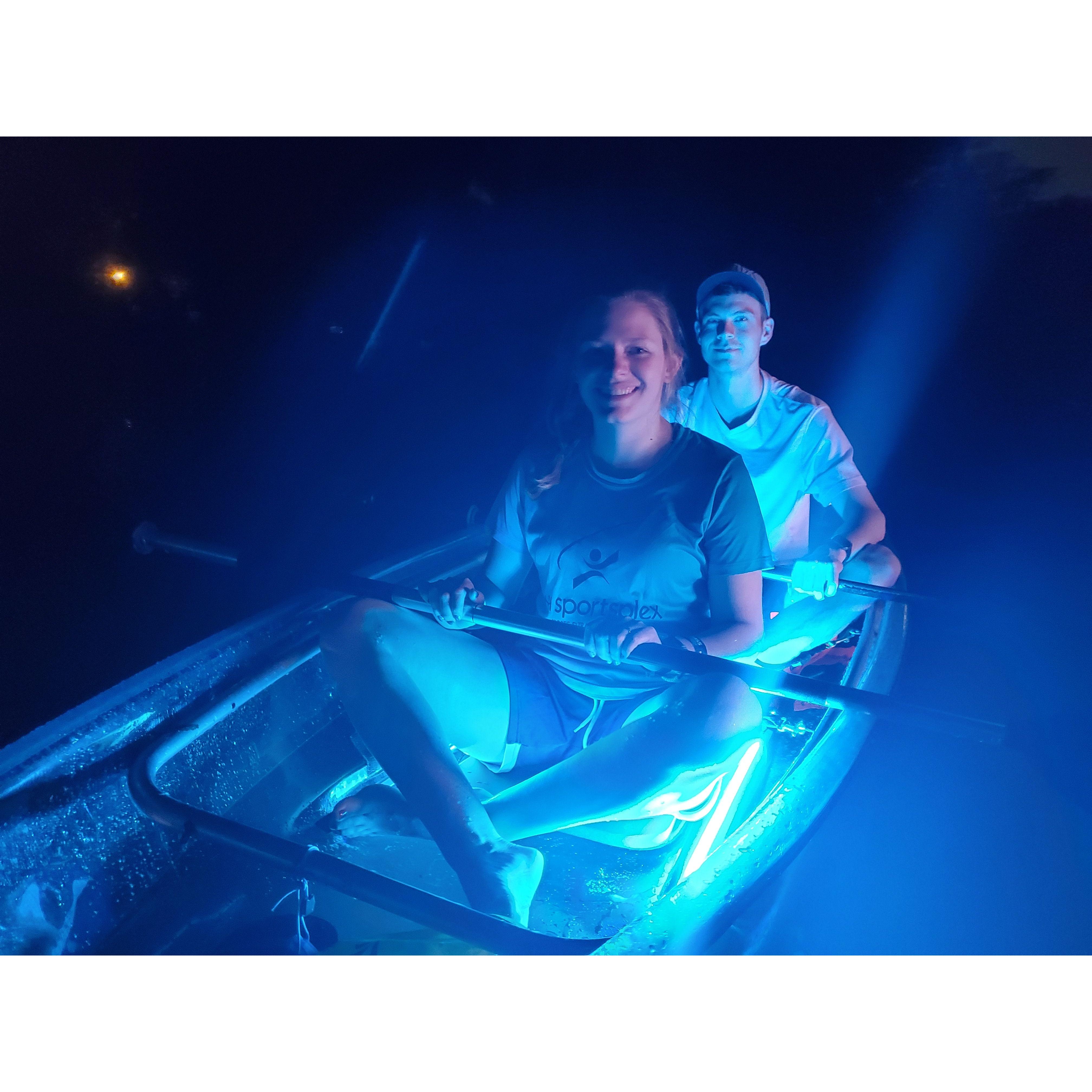 Glow kayaking in Florida
