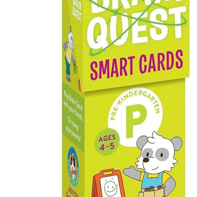 Brain Quest Pre-Kindergarten Smart Cards Revised 5th Edition (Brain Quest Smart Cards)