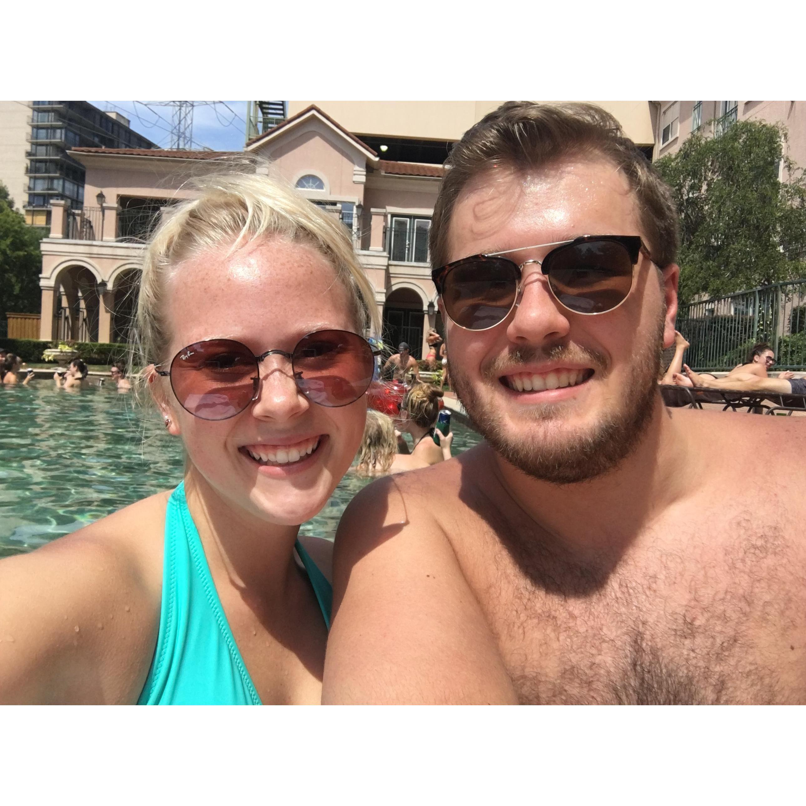 Pool day July 2017