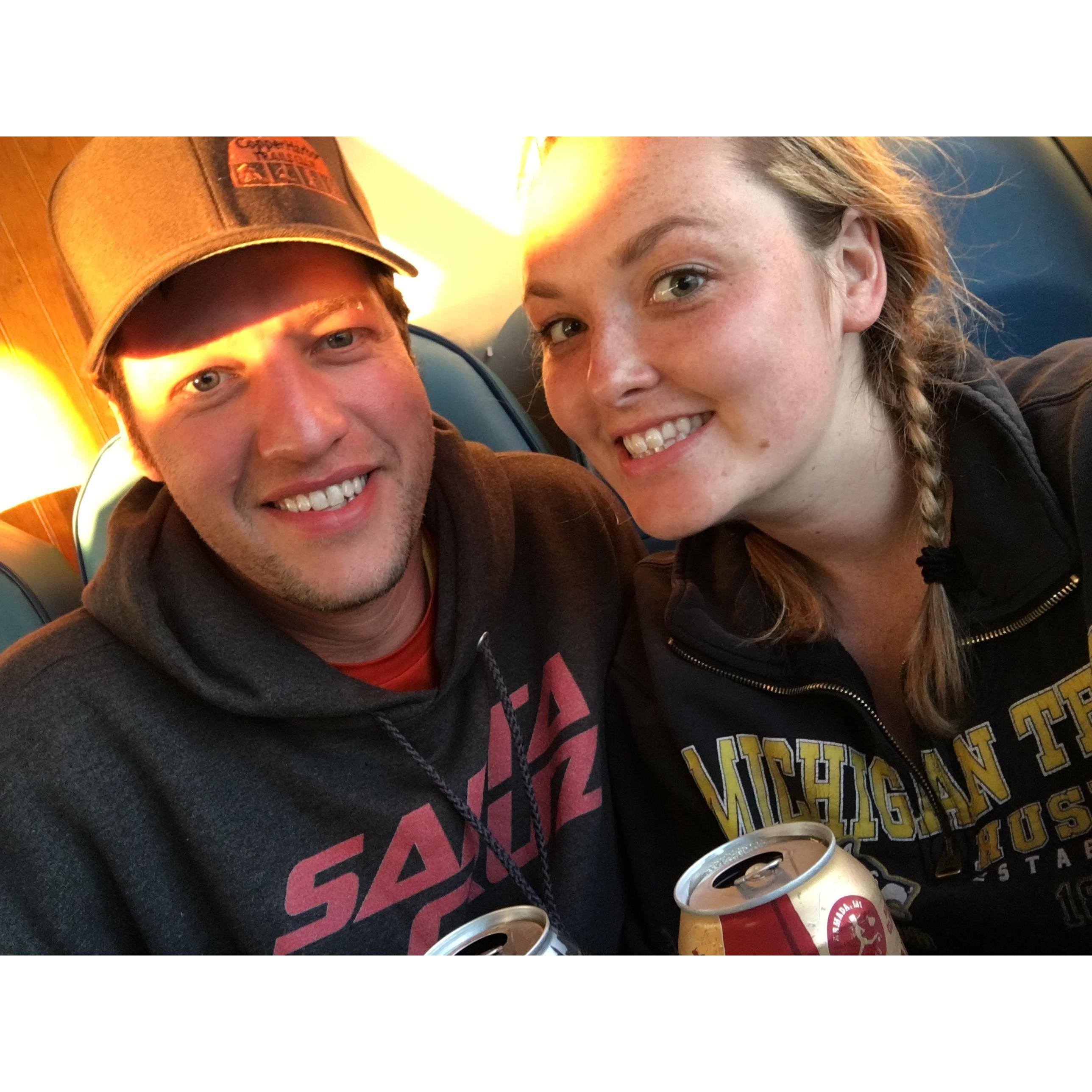 Date night courtesy of the Isle Royale Queen