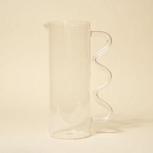Wave Pitcher - Clear