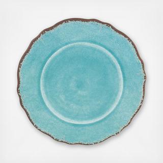 Antiqua BPA Free Melamine Dinner Plate, Set of 4