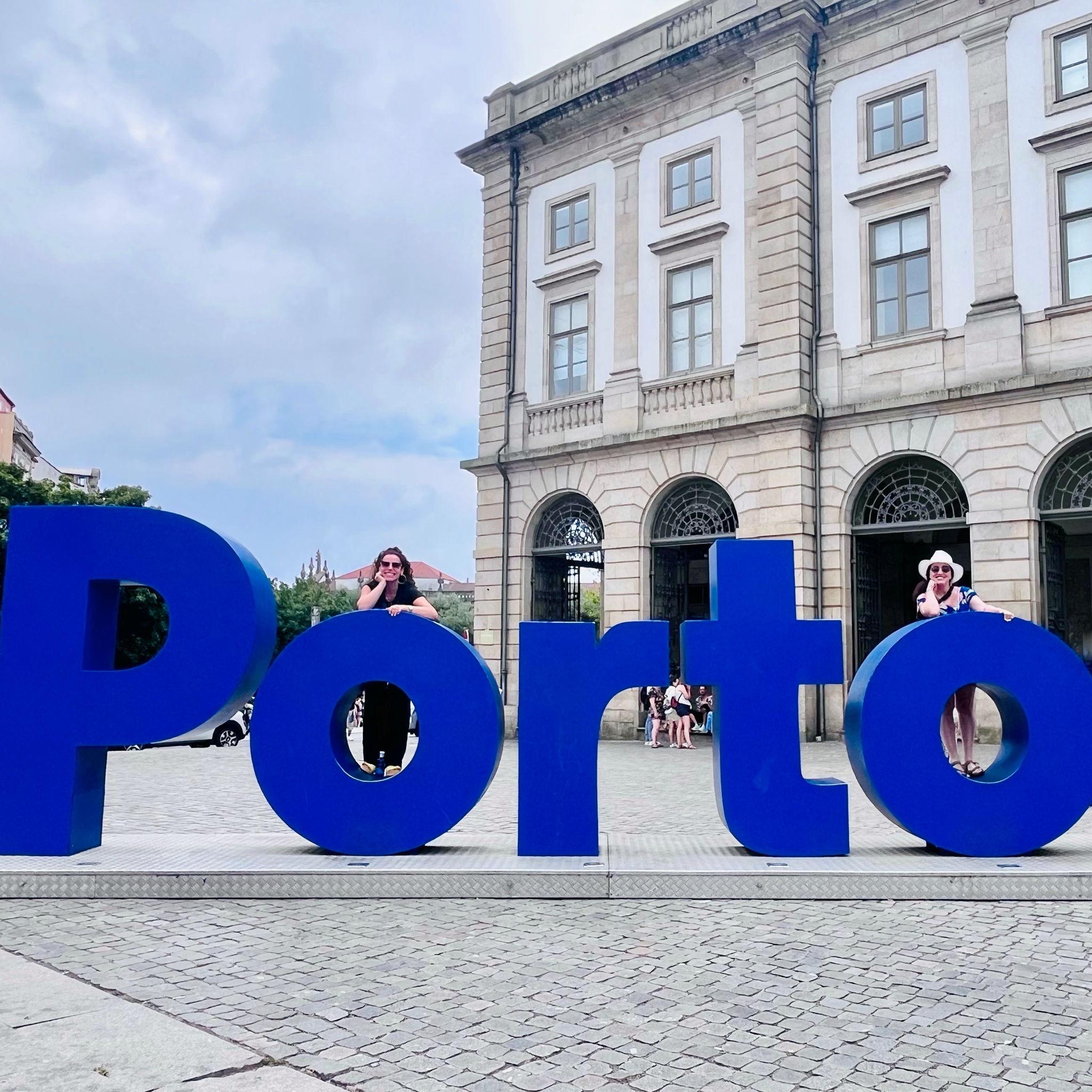 Our first day in Portugal. Lauren had no idea that Shosh was going to propose four days later.