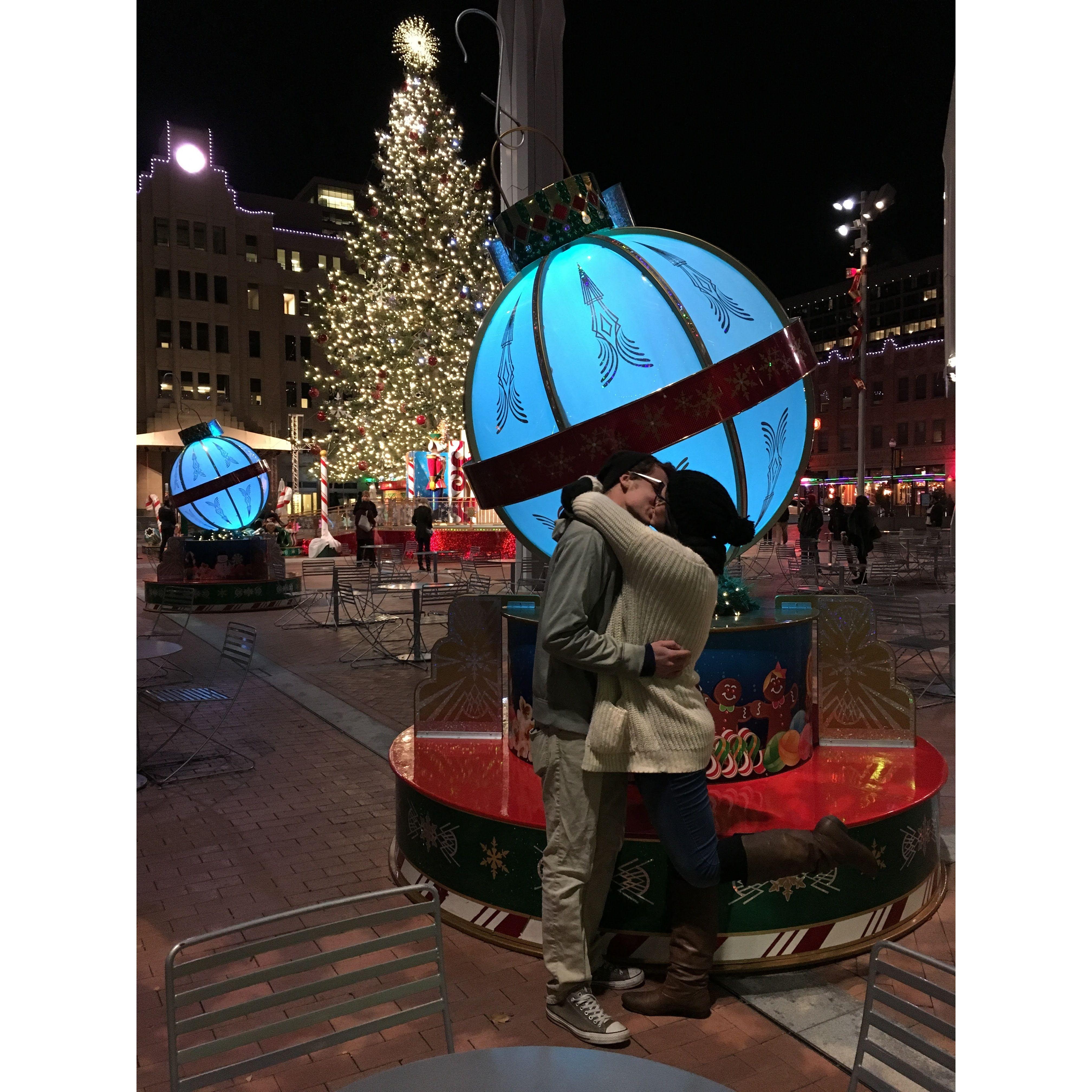 Our first Christmas in Sundance Square