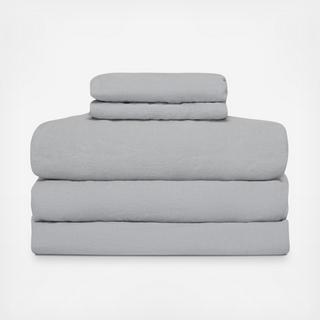 Washed Linen 4-Piece Sheet Set