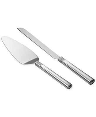 Lismore Diamond Cake Knife & Server Set
