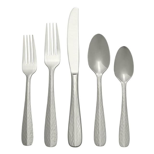 Oneida Vulcan 20 Piece Fine Flatware Set, Service for 4, 18/0 Stainless Steel