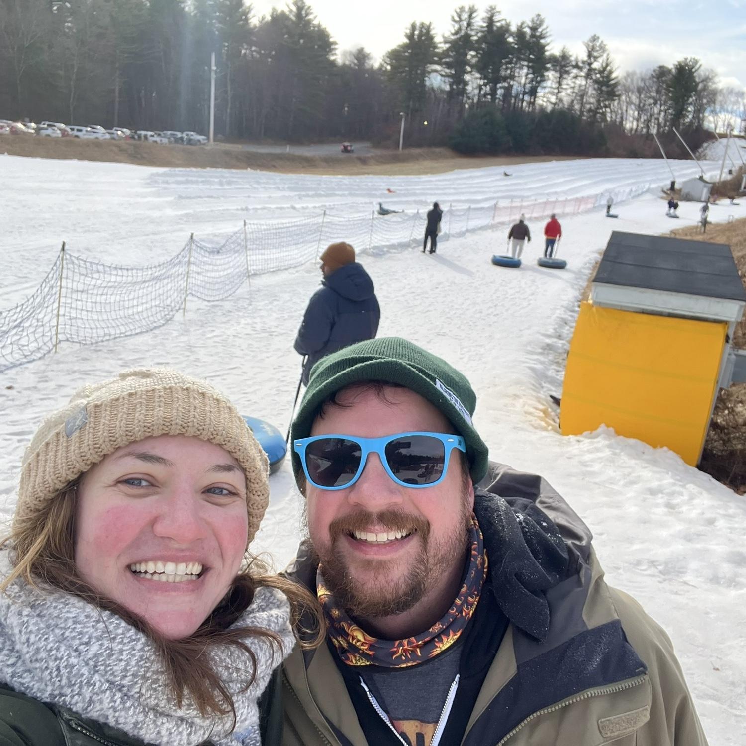 Snow tubing!