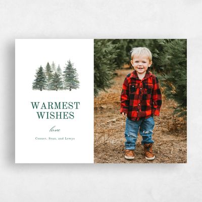 White Holiday Card - Tallahala