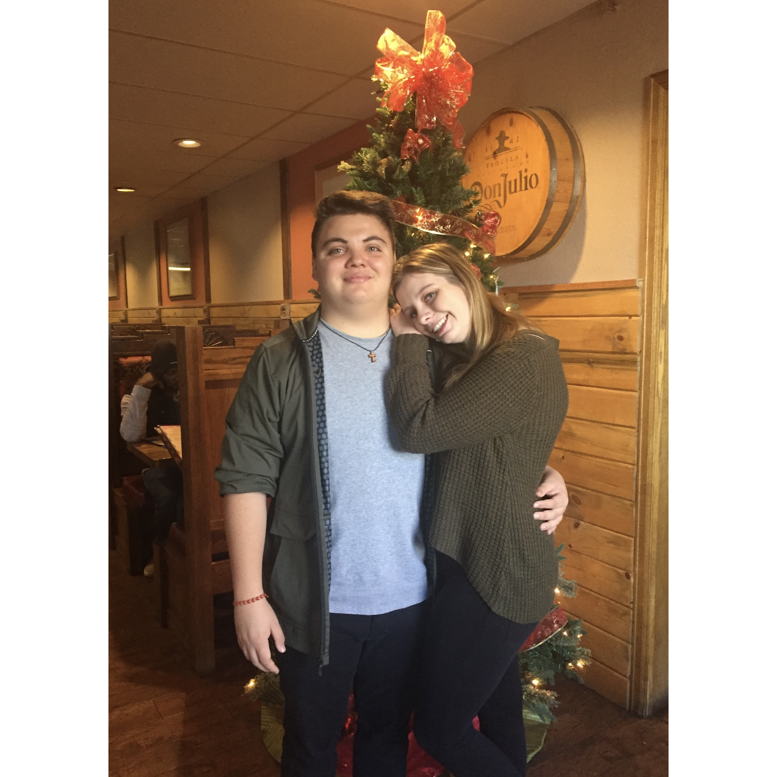 Madi's first time at El Jardin!