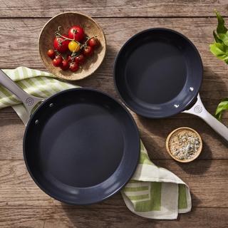 Essential Nonstick Ceramic 2-Piece Fry Pan Set