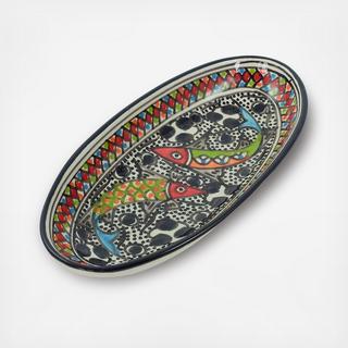 Fish Oval Platter, Set of 2