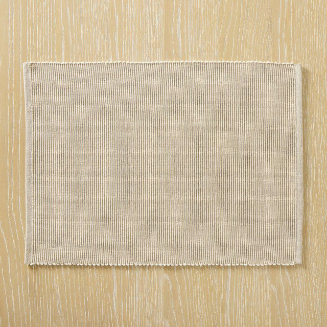 Riviera Placemat, Sable, Set of 4