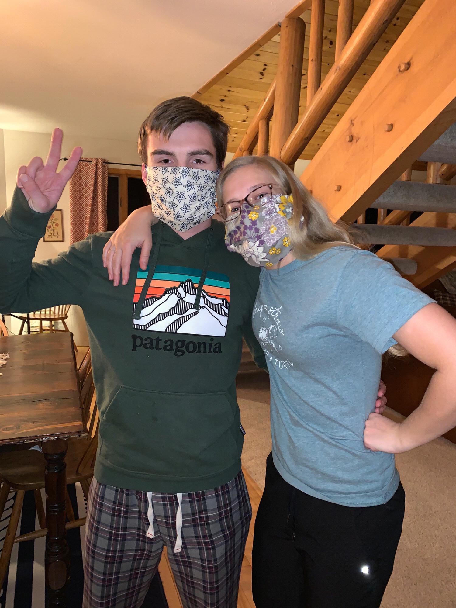 Quarantine “make your own mask” stage